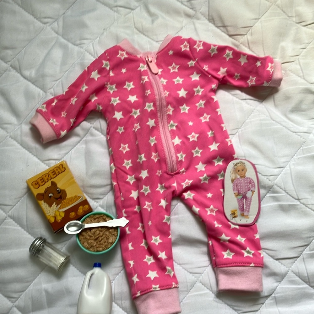 Our Generation Onesies Funsies pajama set